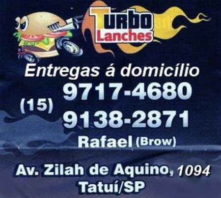 TURBO LANCHES (RAFAEL BROW)